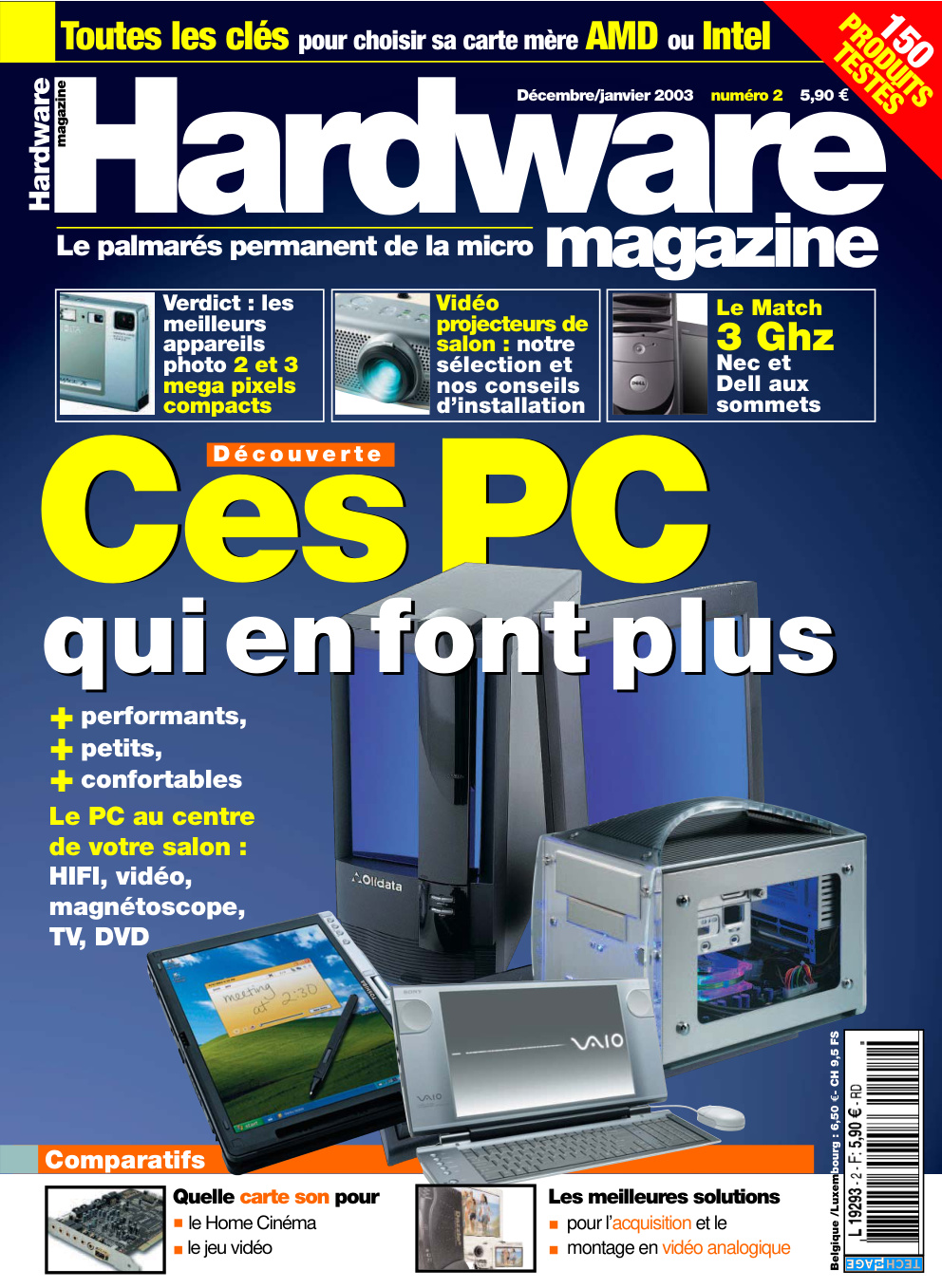 Première page de hardwaremagazine numero02