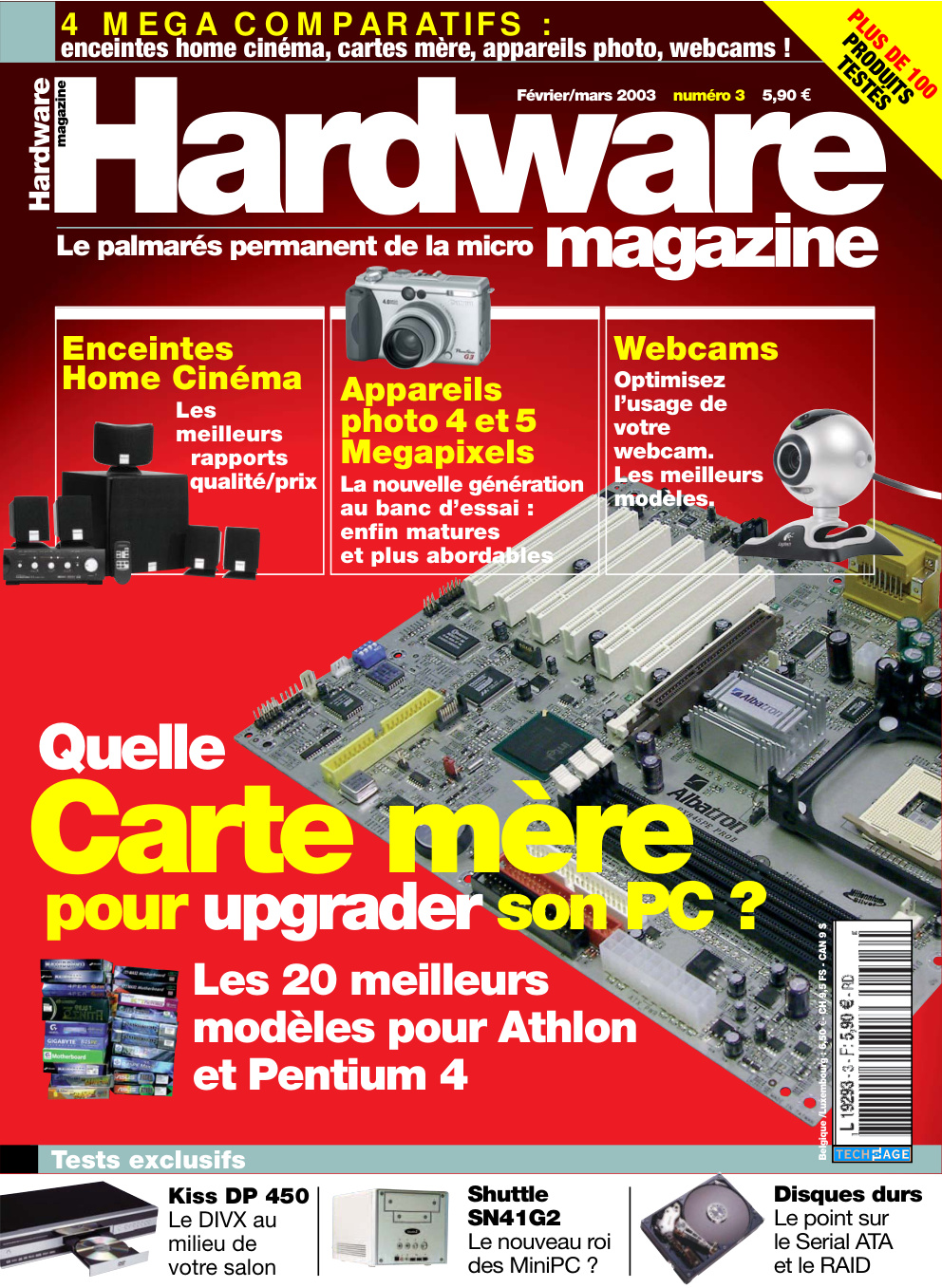Première page de hardwaremagazine numero03