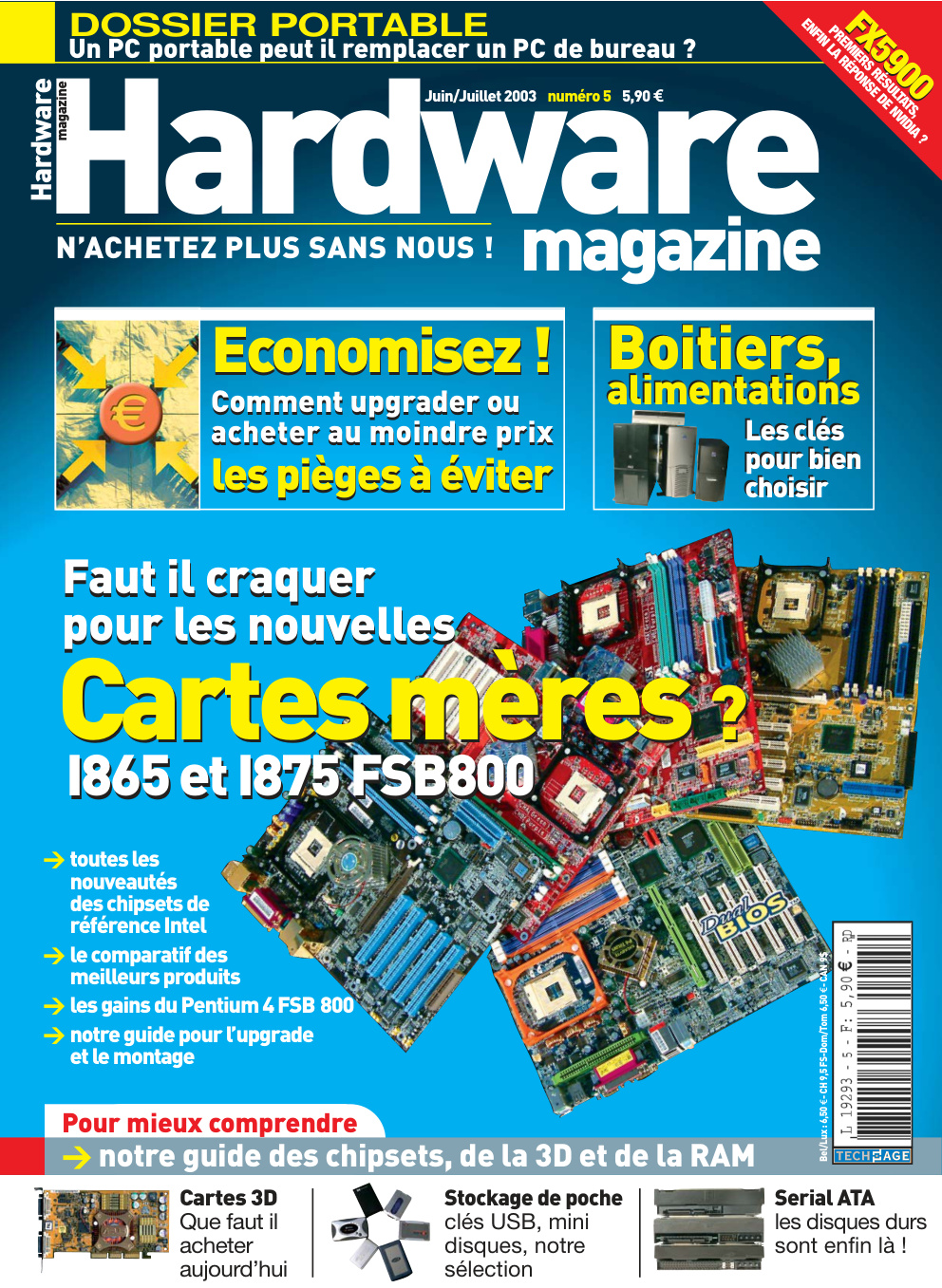 Première page de hardwaremagazine numero05