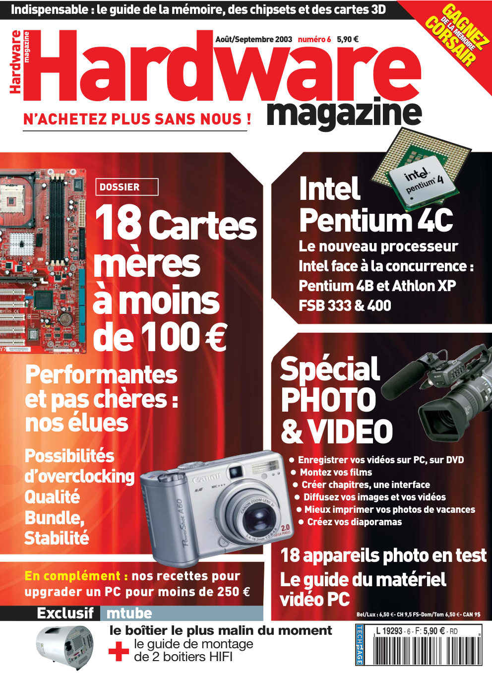 Première page de hardwaremagazine numero06