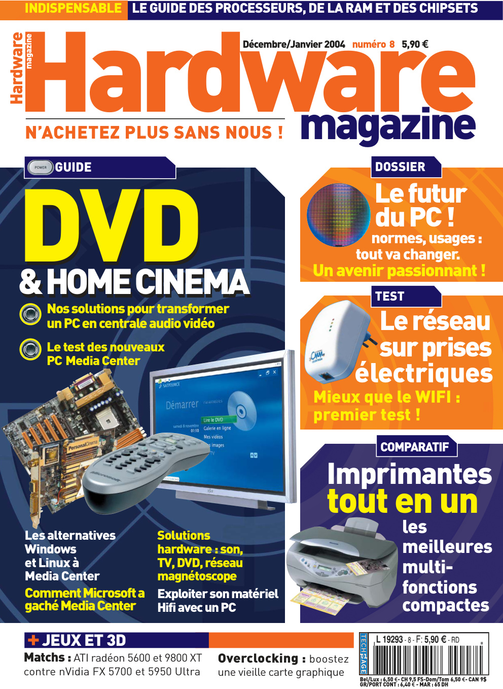 Première page de hardwaremagazine numero08