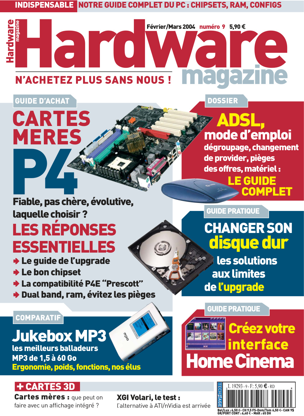 Première page de hardwaremagazine numero09
