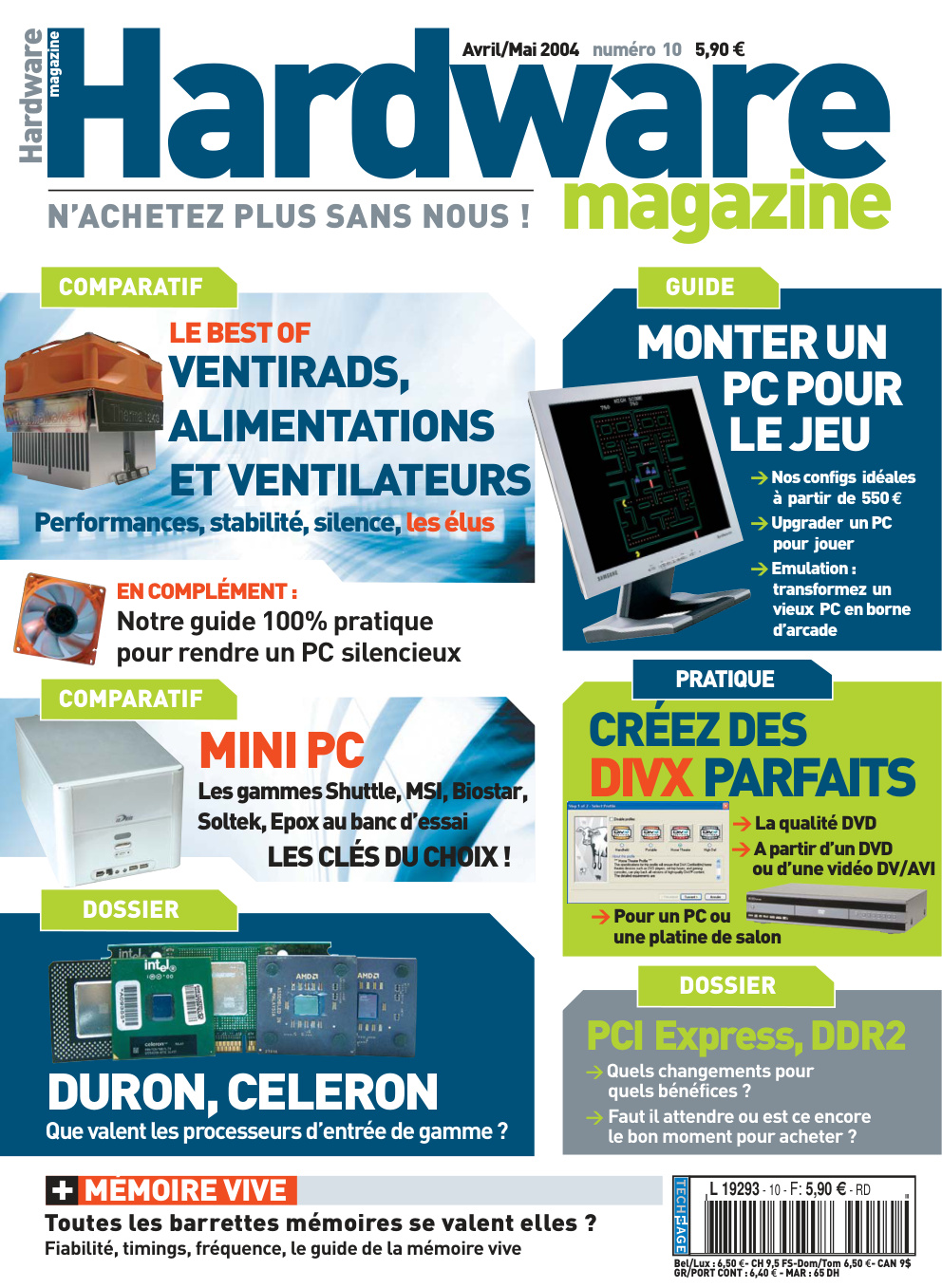 Première page de hardwaremagazine numero10