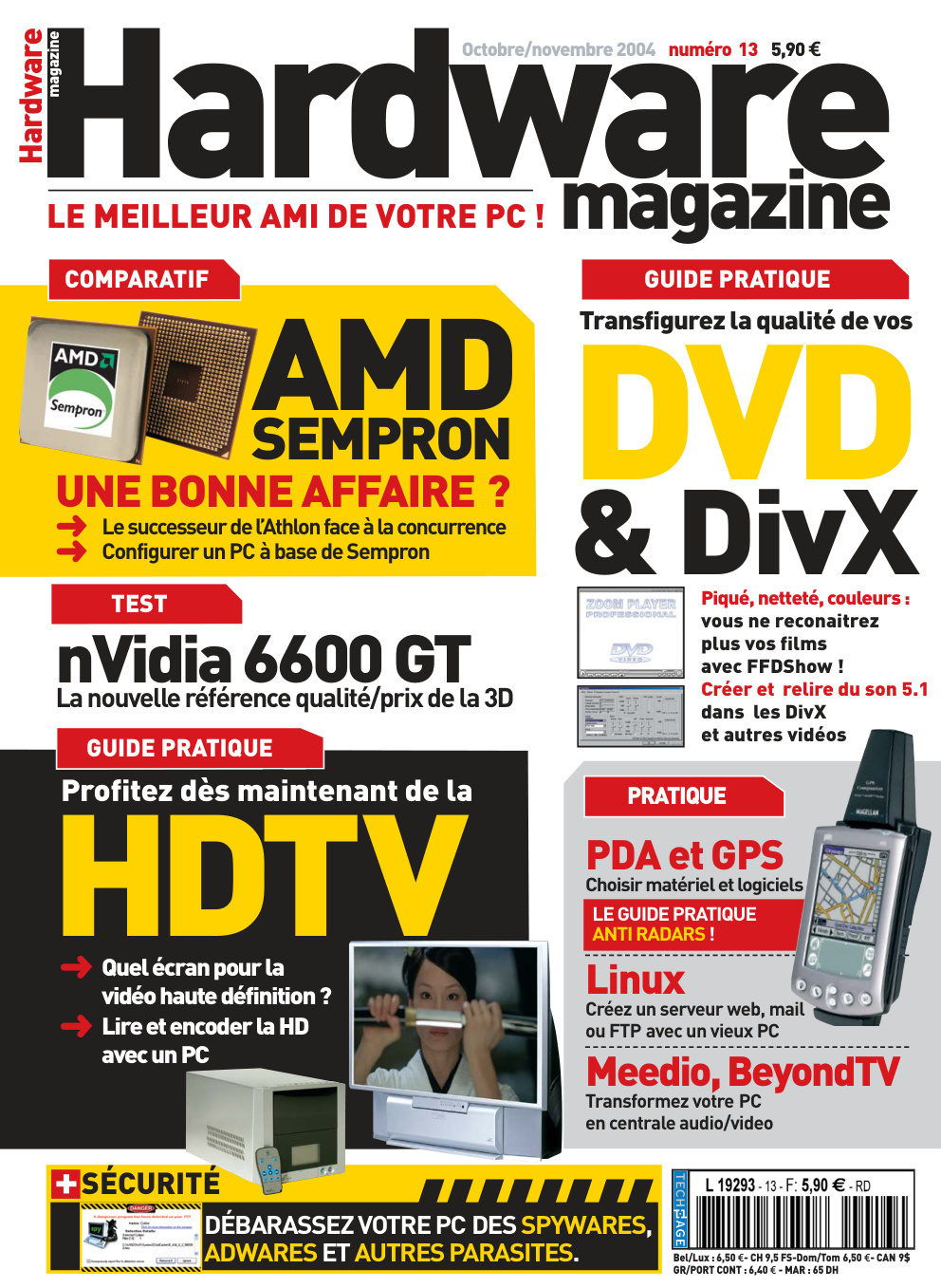 Première page de hardwaremagazine numero13