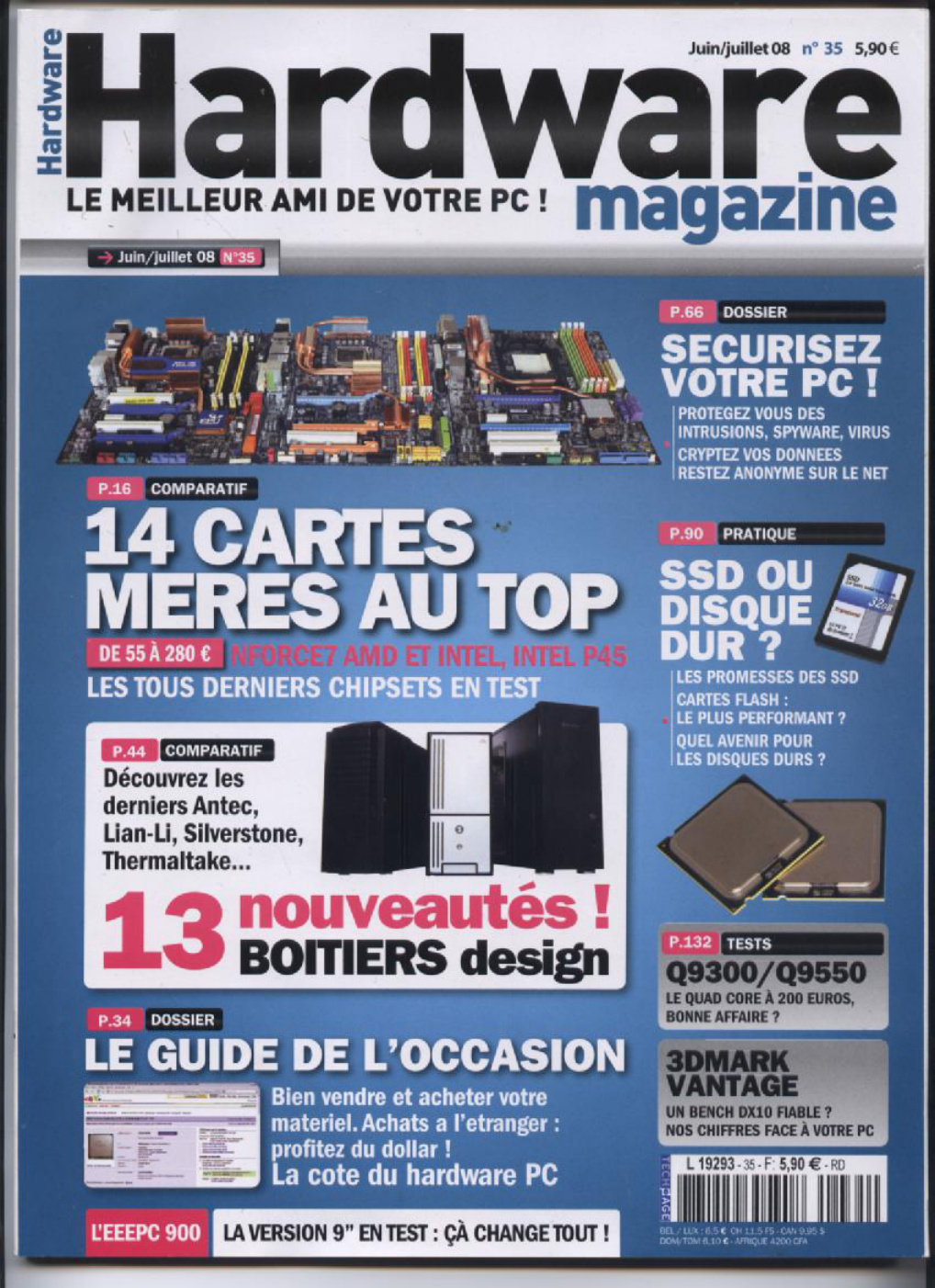 Première page de hardwaremagazine numero35