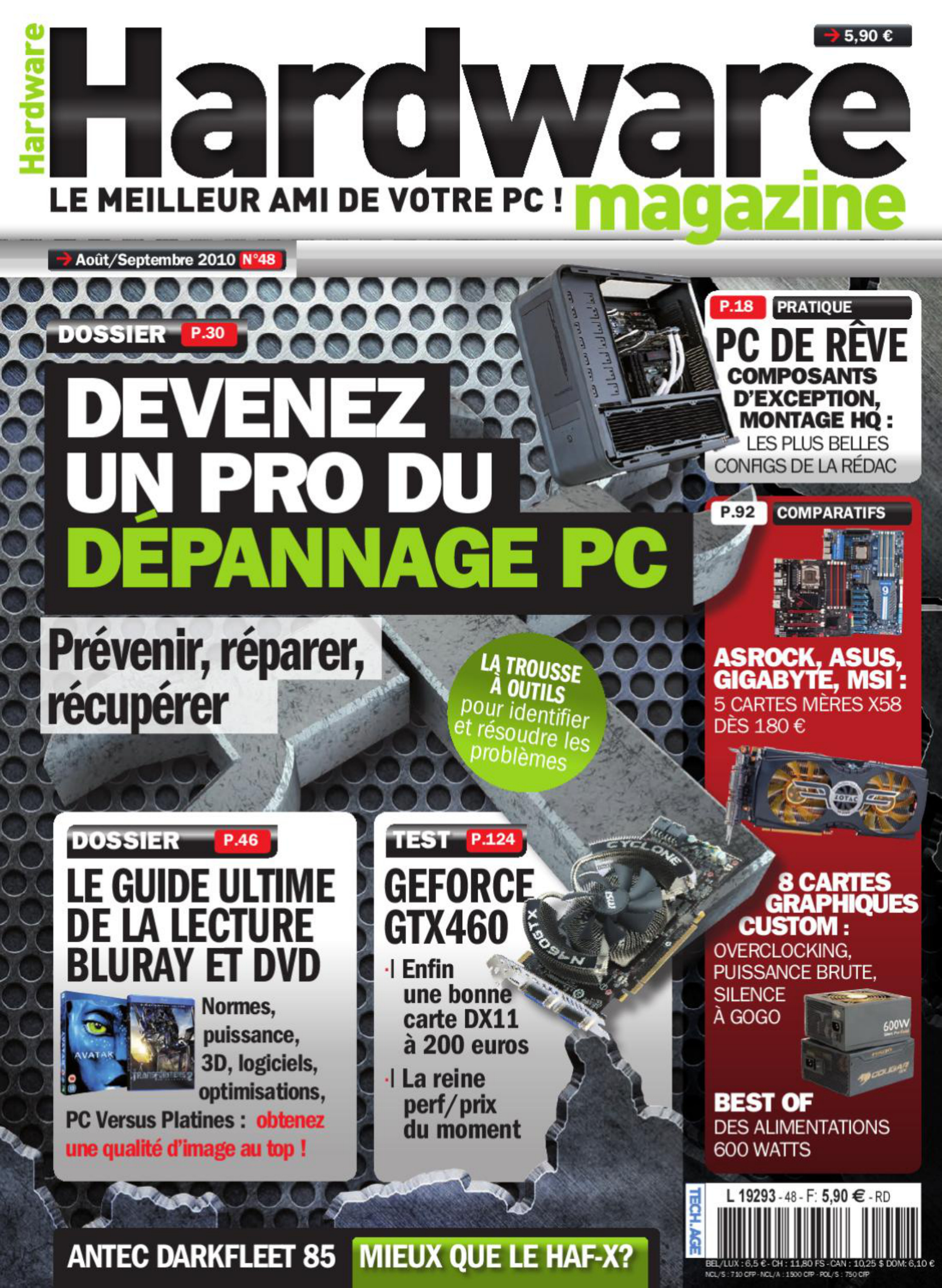 Première page de hardwaremagazine numero48