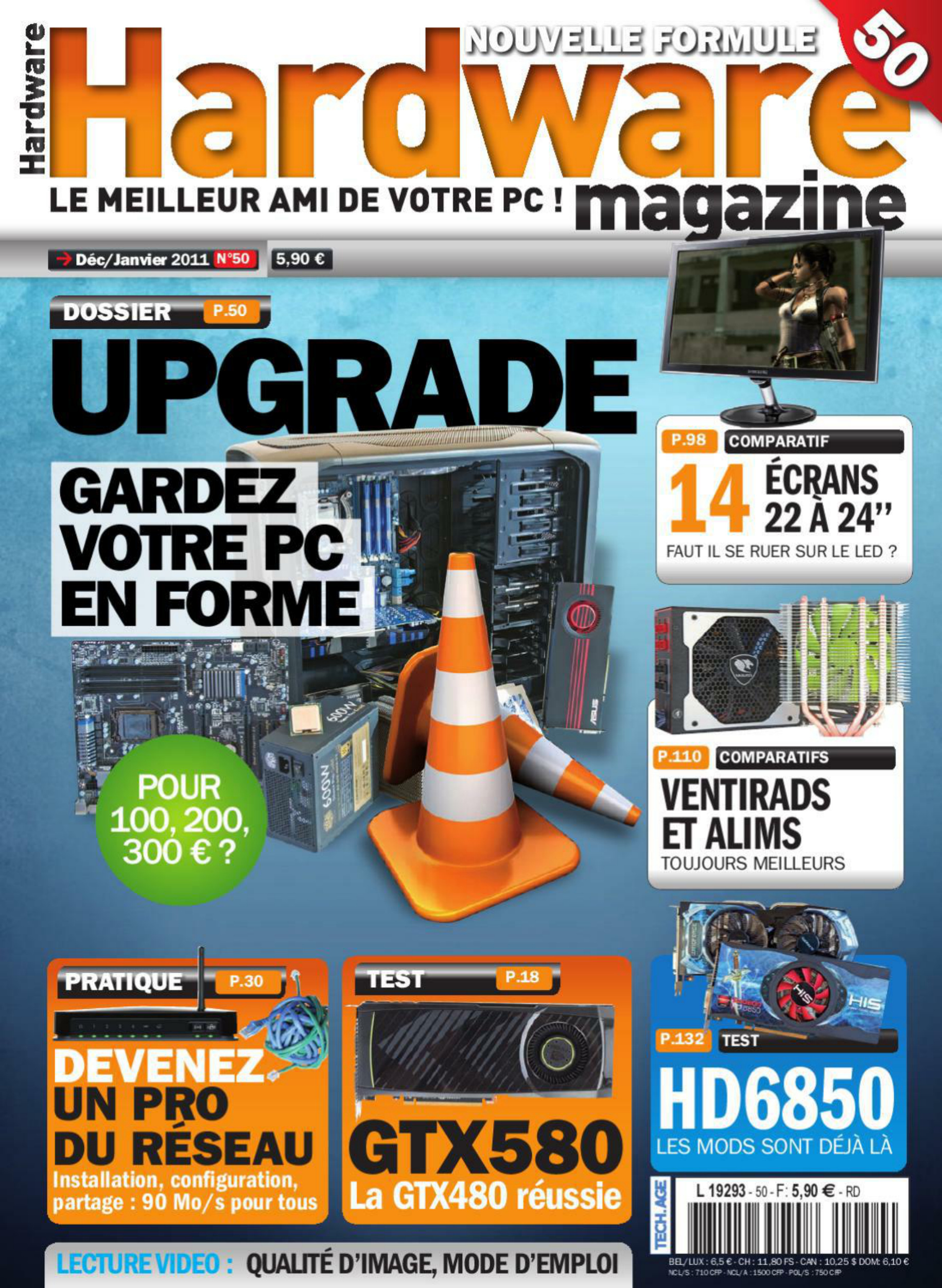 Première page de hardwaremagazine numero50