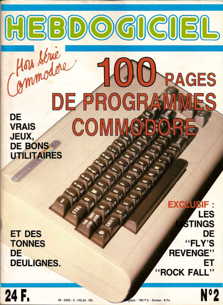 Première page de hebdogiciel numerohs2