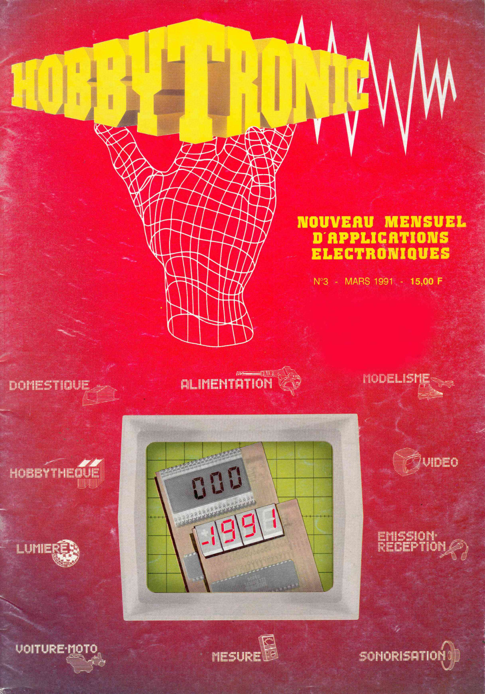 Première page de hobbytronic numero03