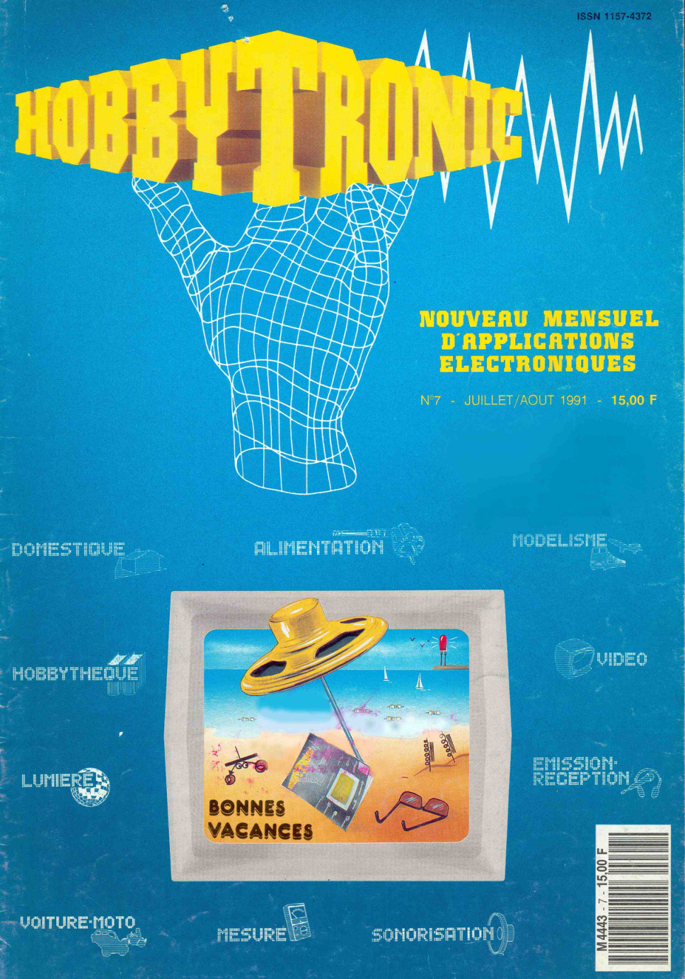 Première page de hobbytronic numero07