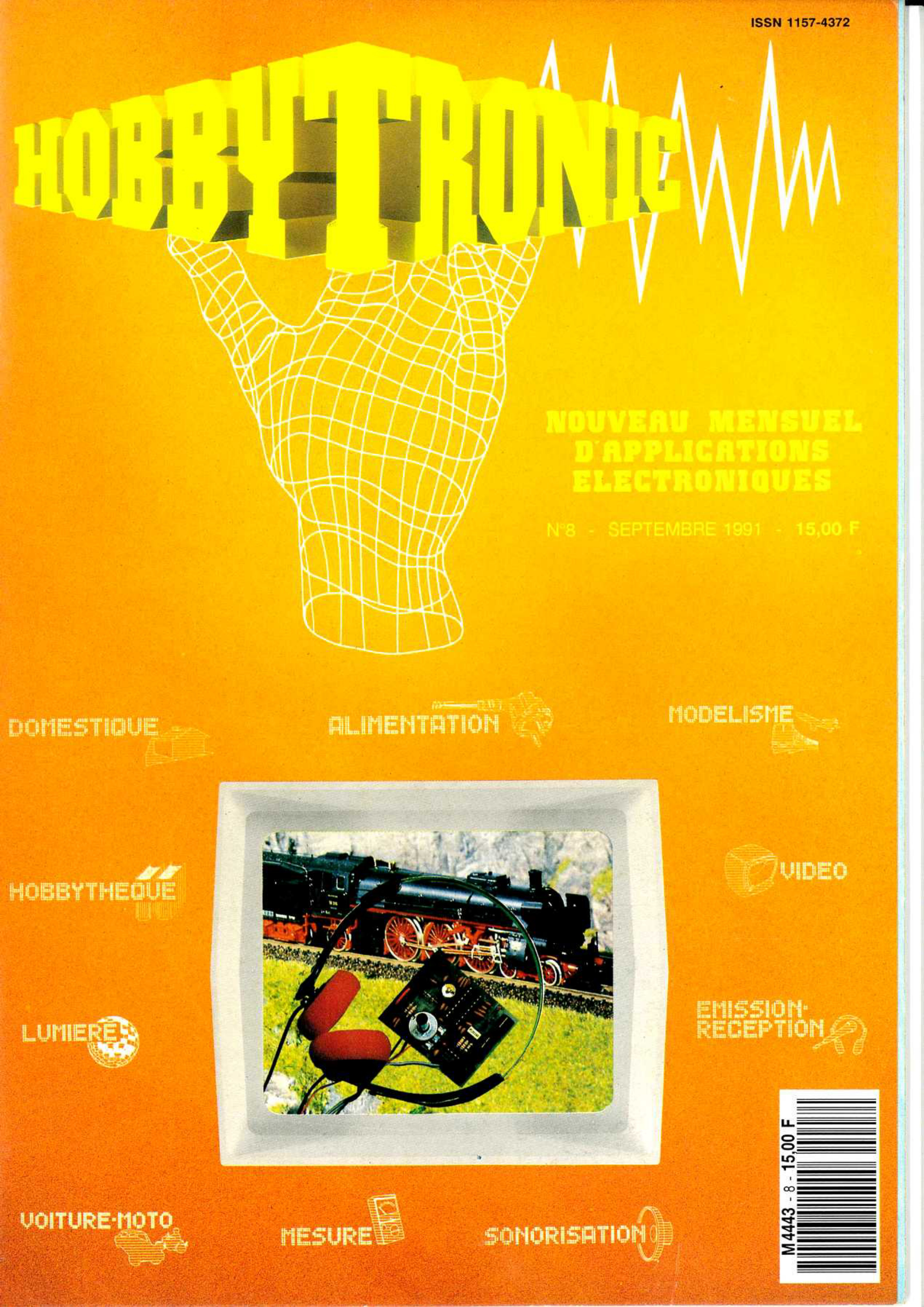 Première page de hobbytronic numero08