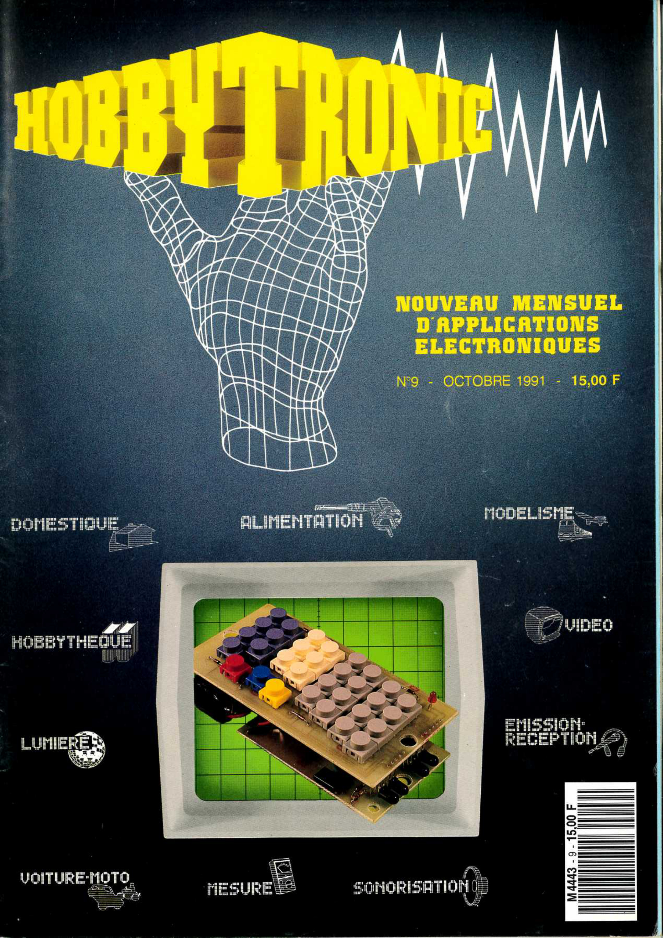 Première page de hobbytronic numero09