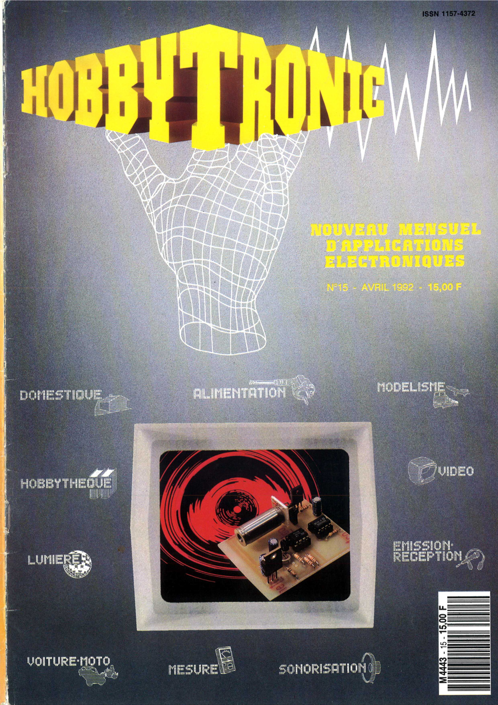 Première page de hobbytronic numero15