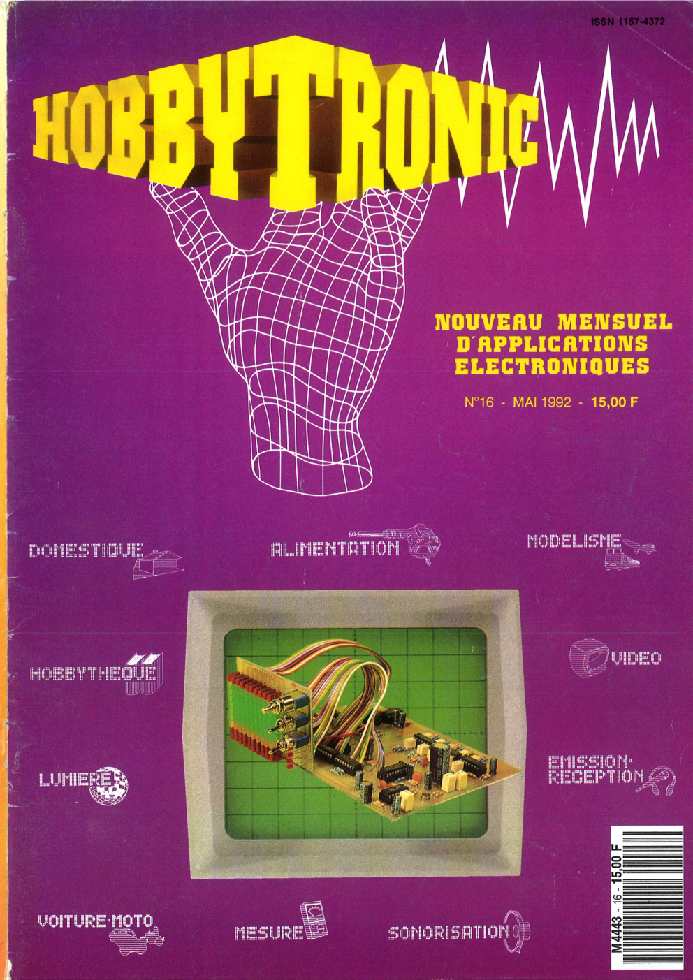 Première page de hobbytronic numero16