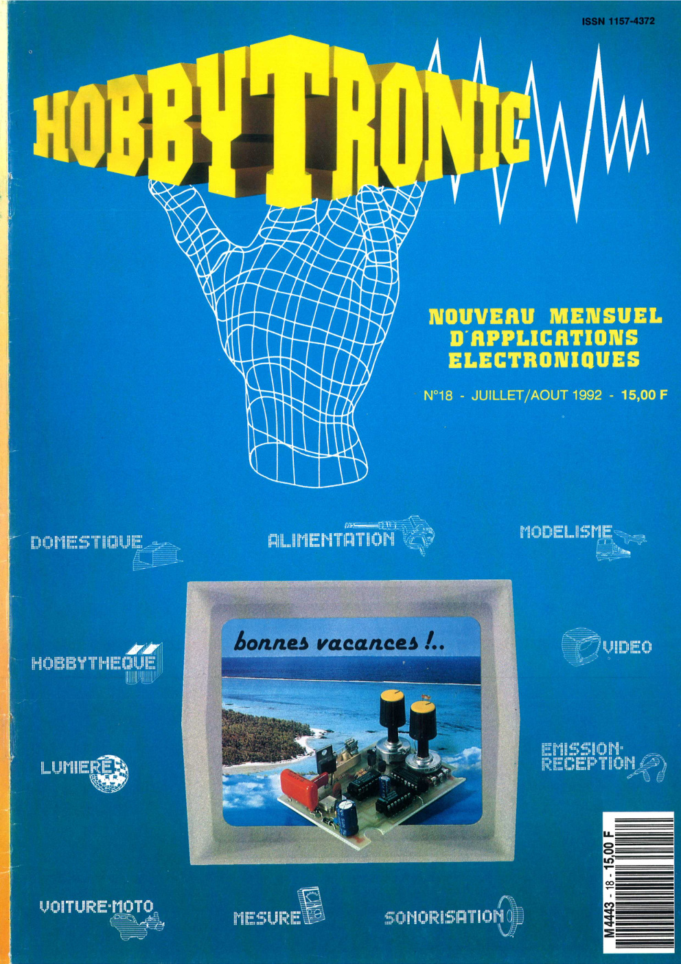 Première page de hobbytronic numero18