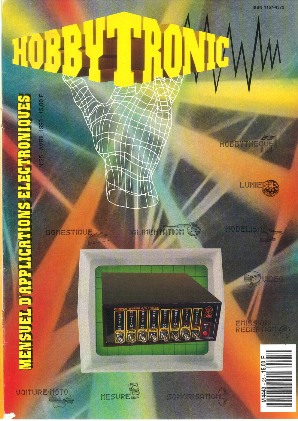 Première page de hobbytronic numero25