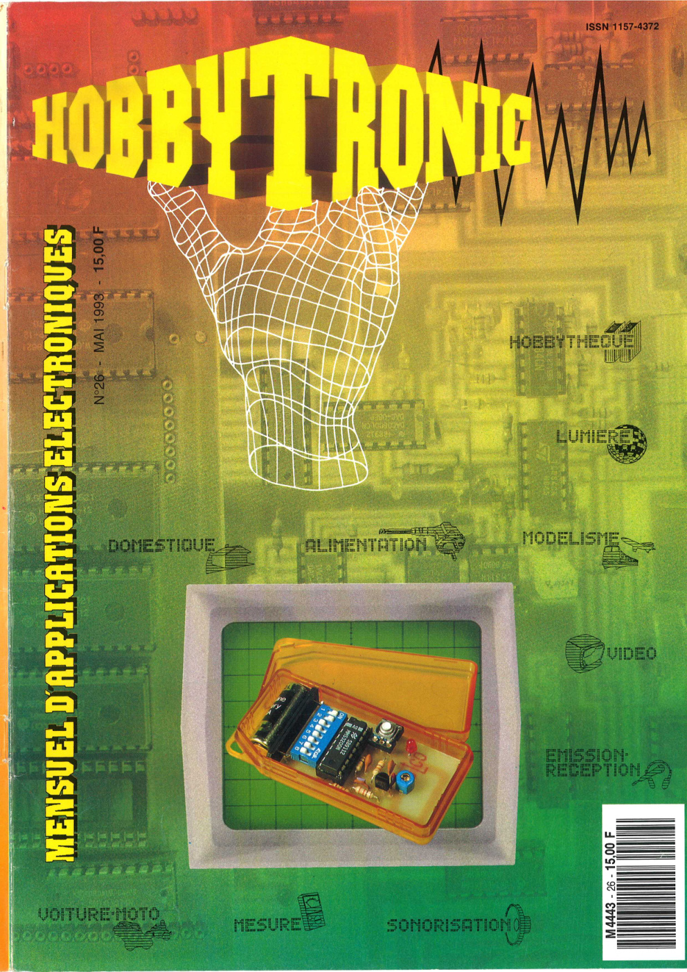 Première page de hobbytronic numero26