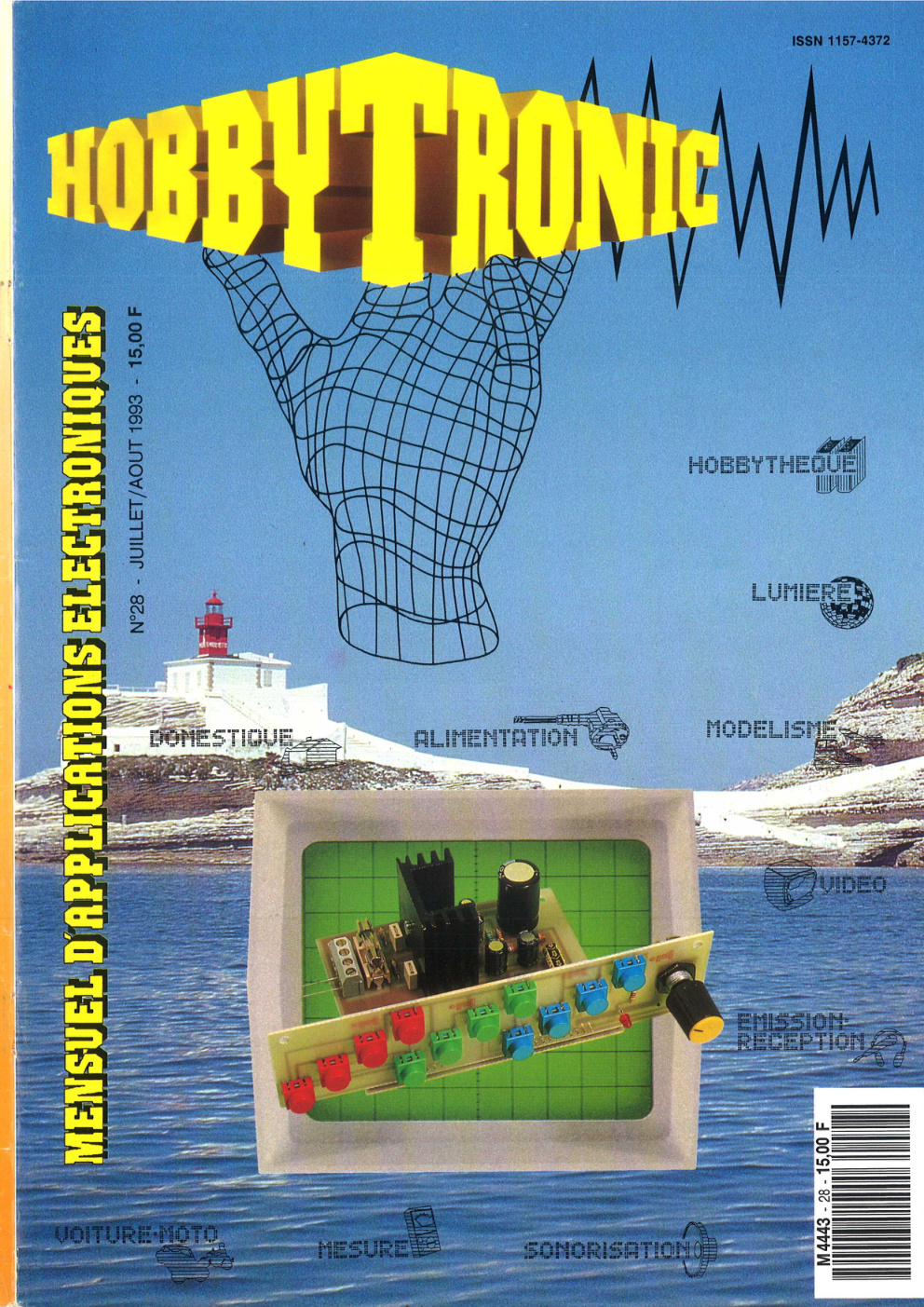 Première page de hobbytronic numero28