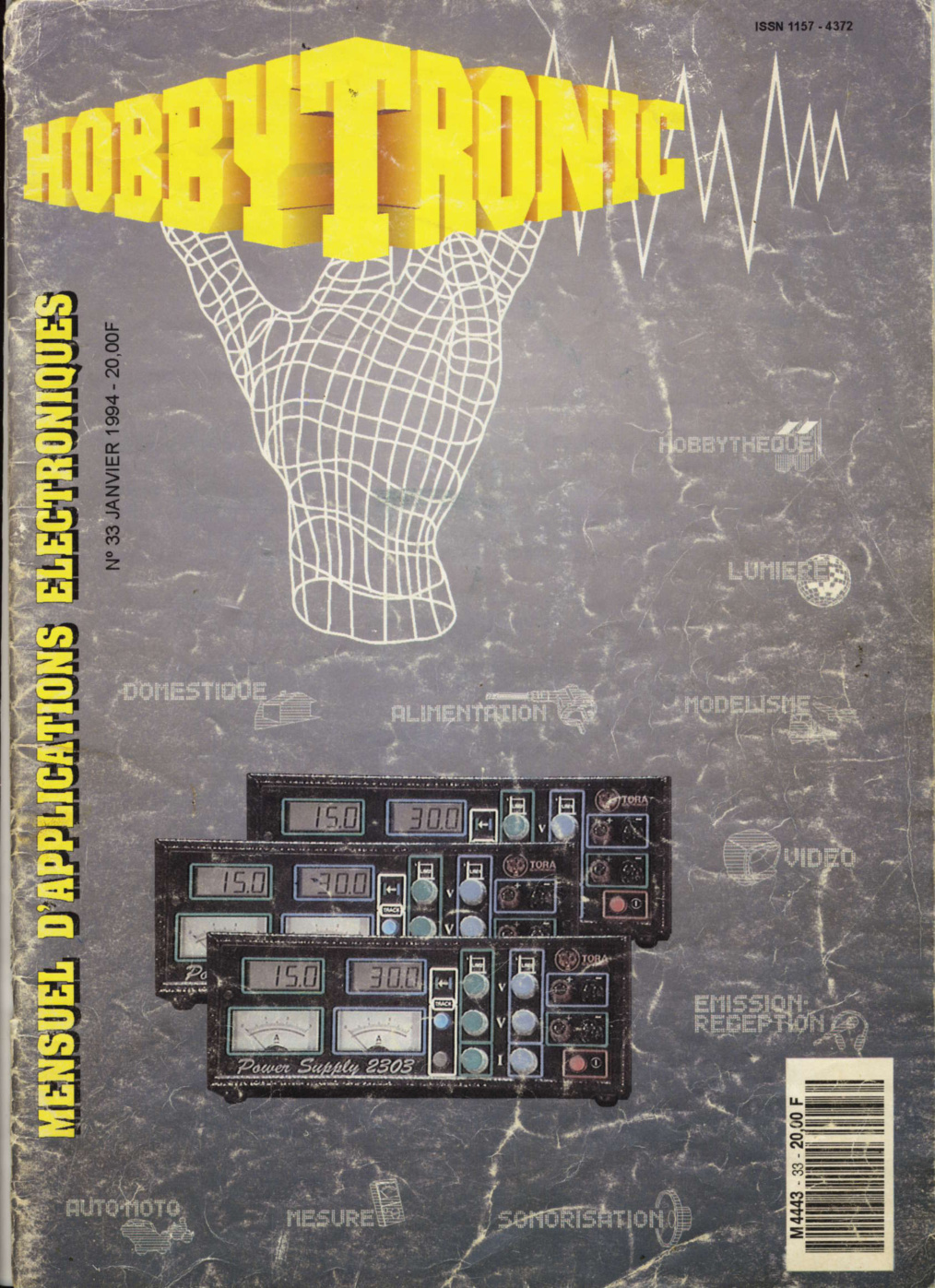 Première page de hobbytronic numero33