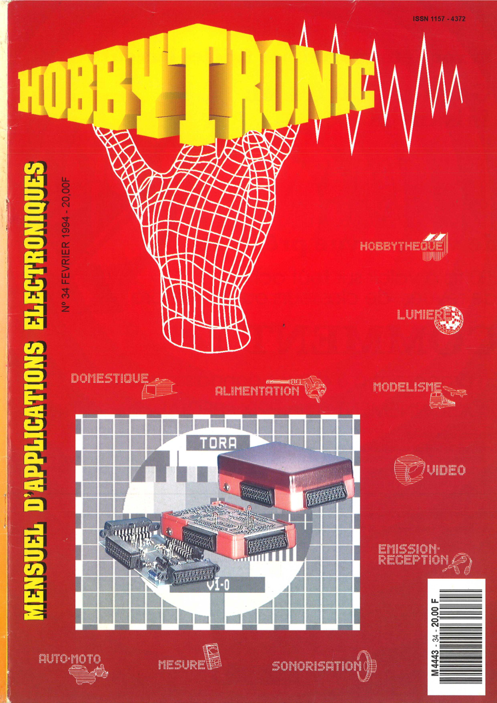 Première page de hobbytronic numero34
