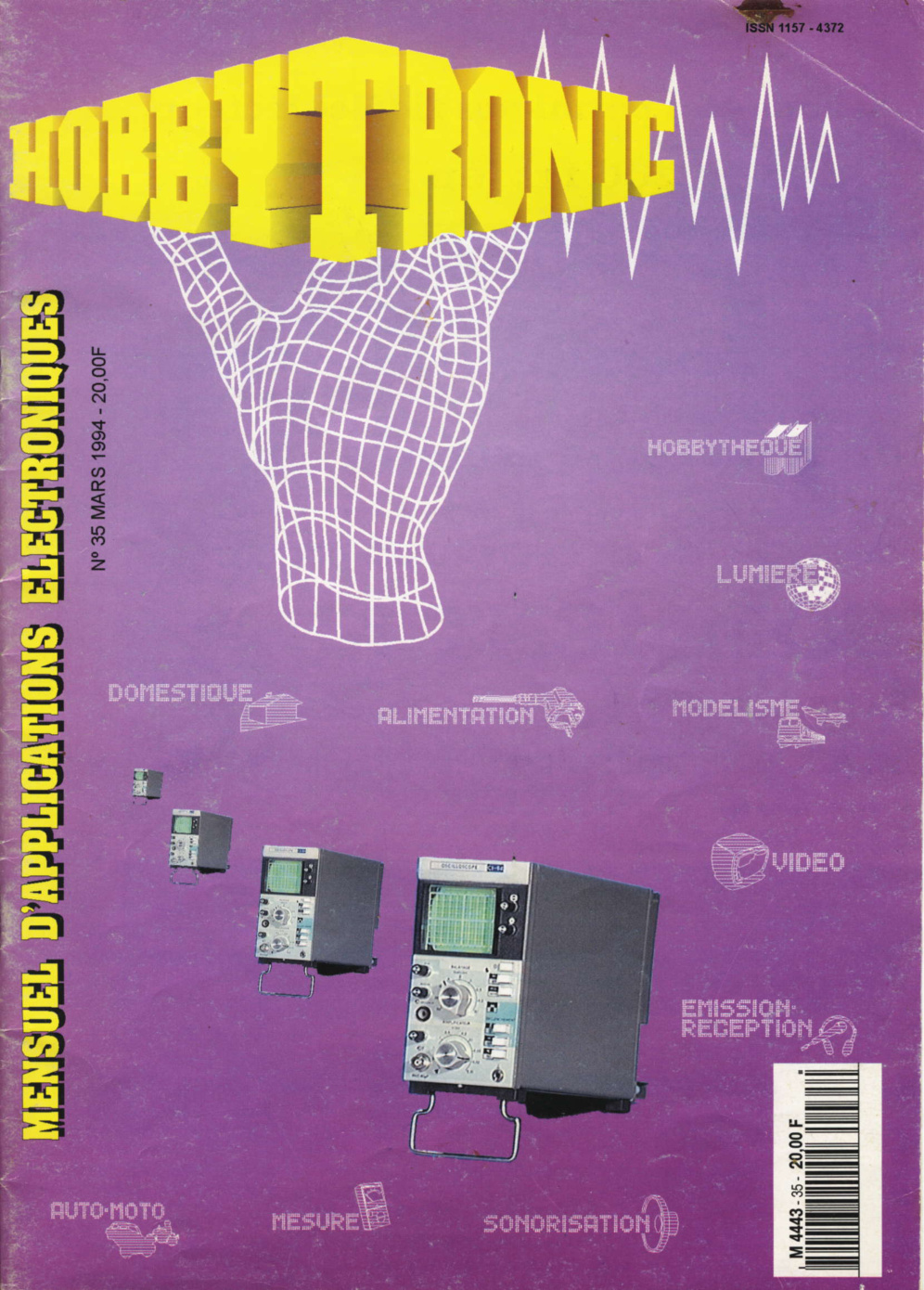 Première page de hobbytronic numero35