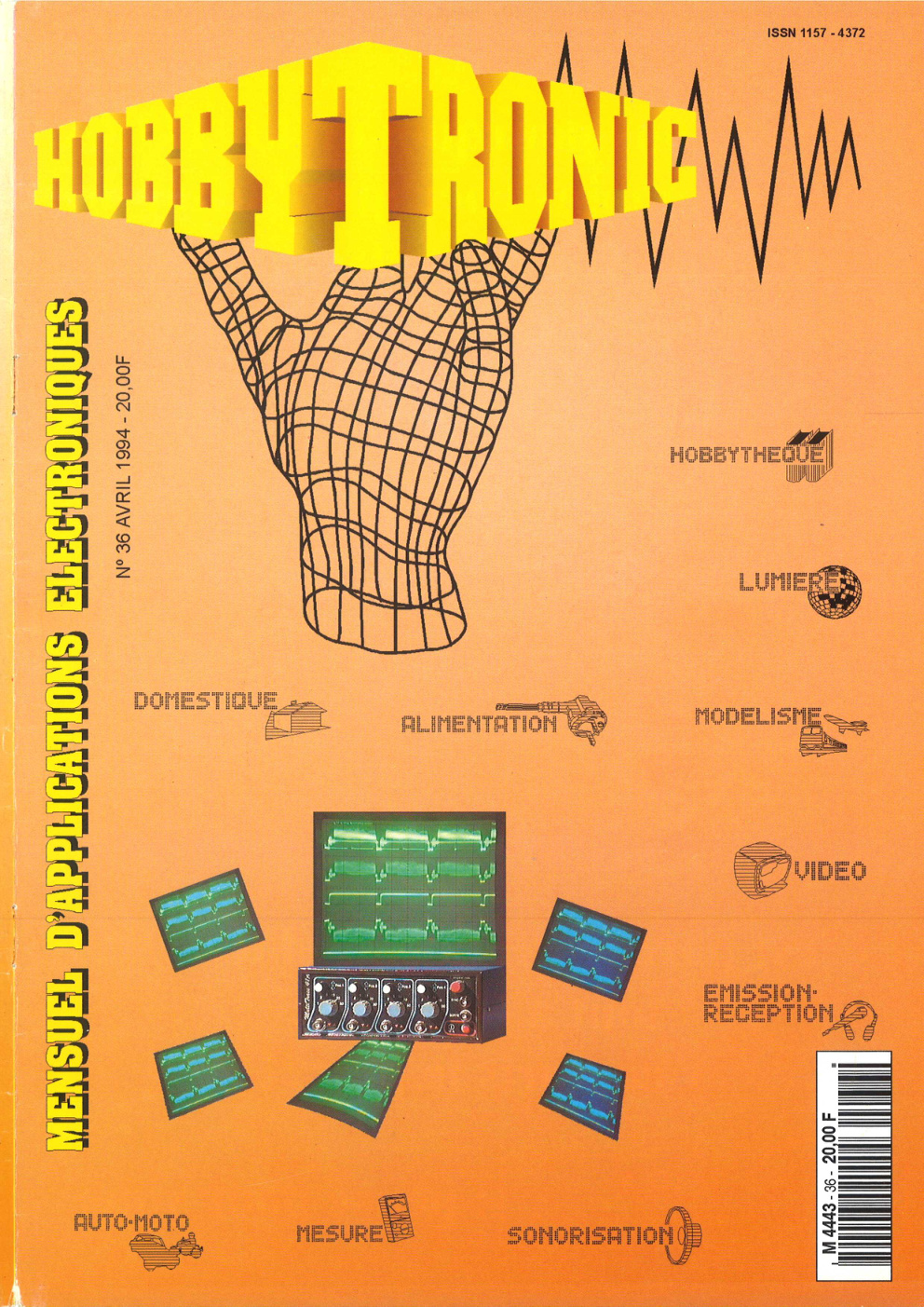 Première page de hobbytronic numero36