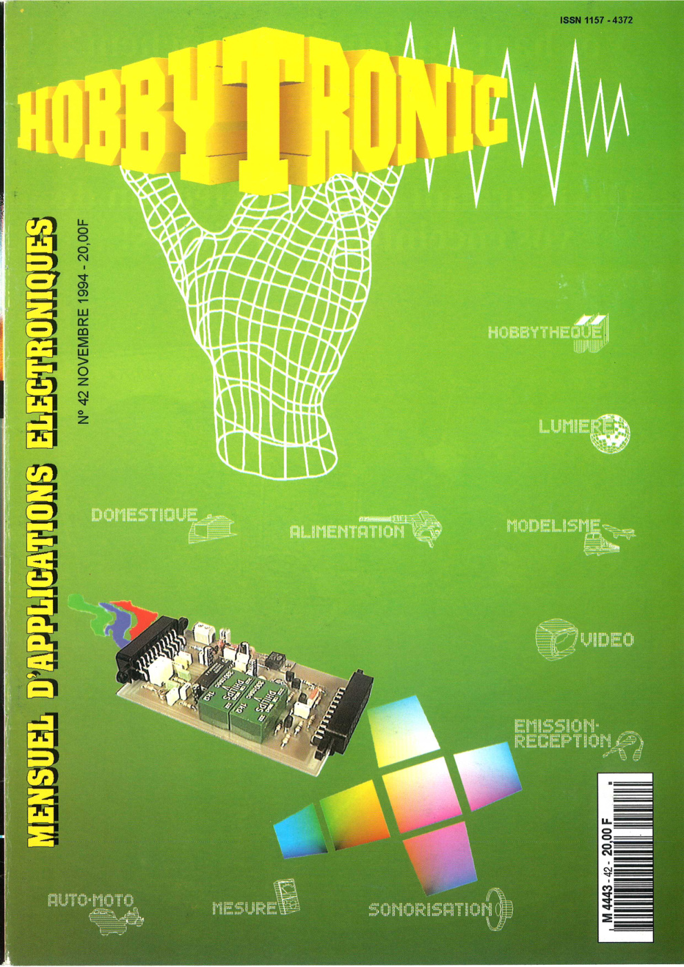 Première page de hobbytronic numero42