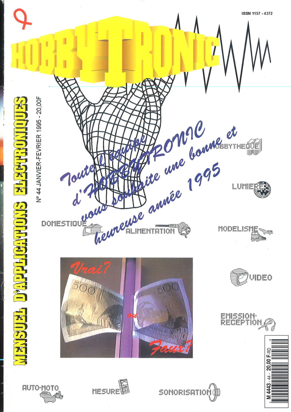 Première page de hobbytronic numero44