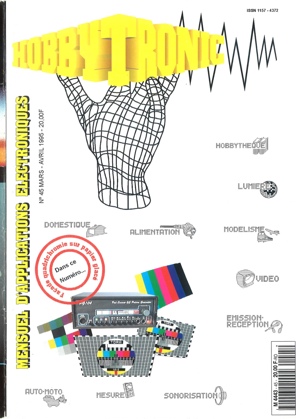 Première page de hobbytronic numero45