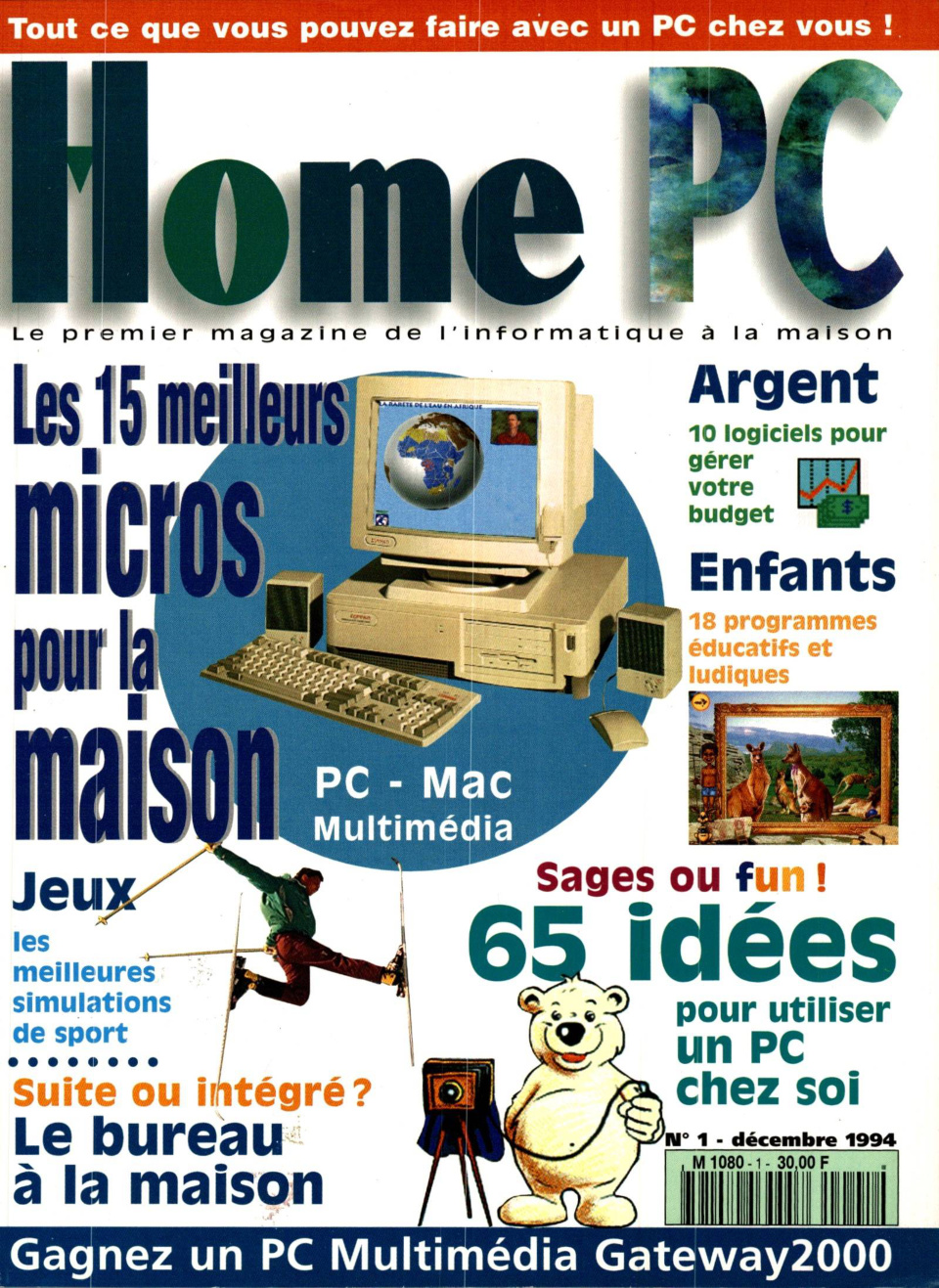 Première page de homepc numero01
