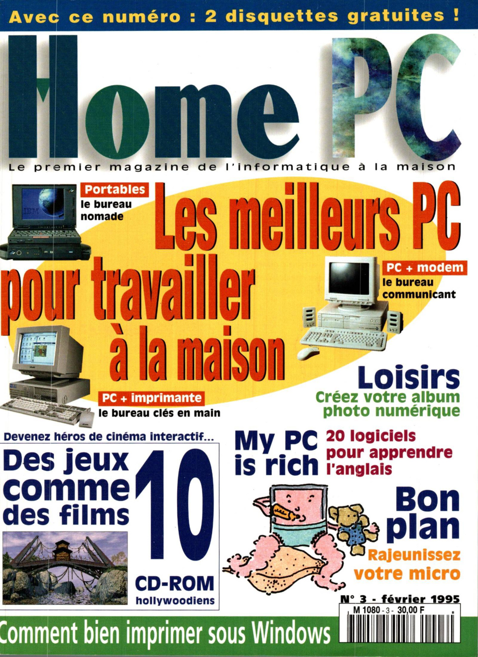 Première page de homepc numero03