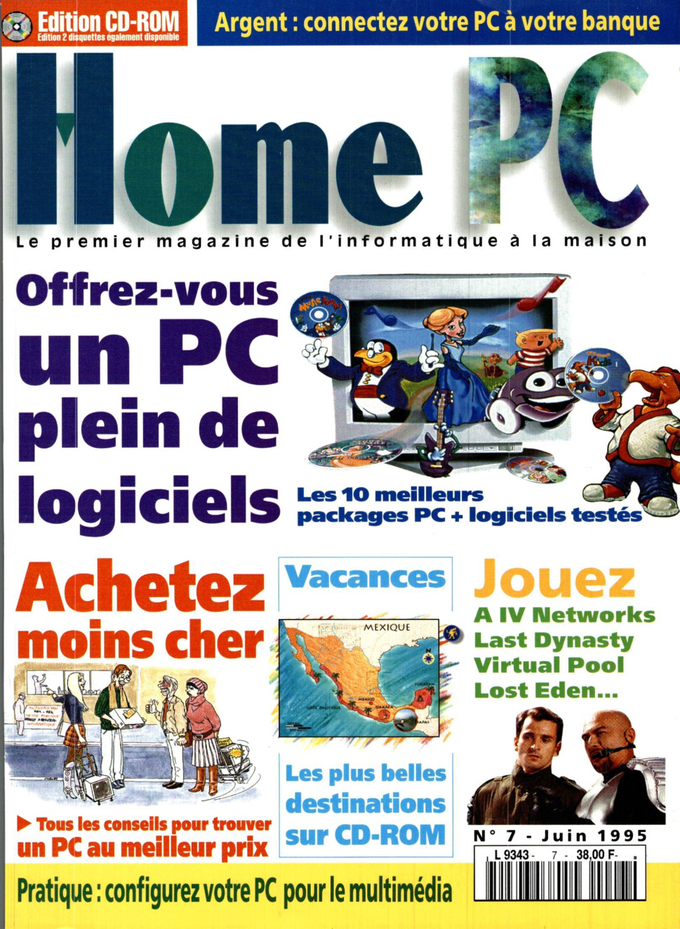 Première page de homepc numero07