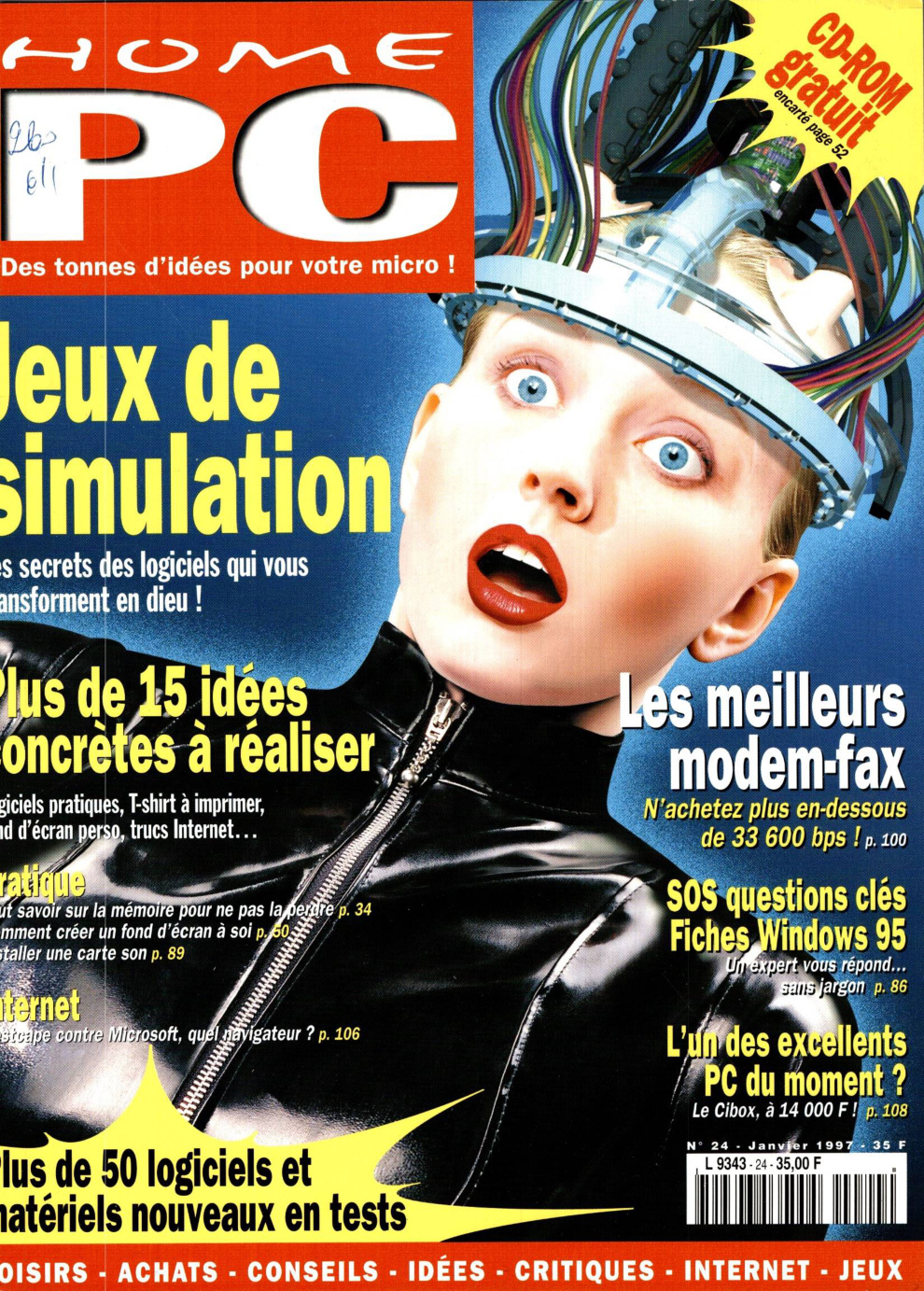 Première page de homepc numero24