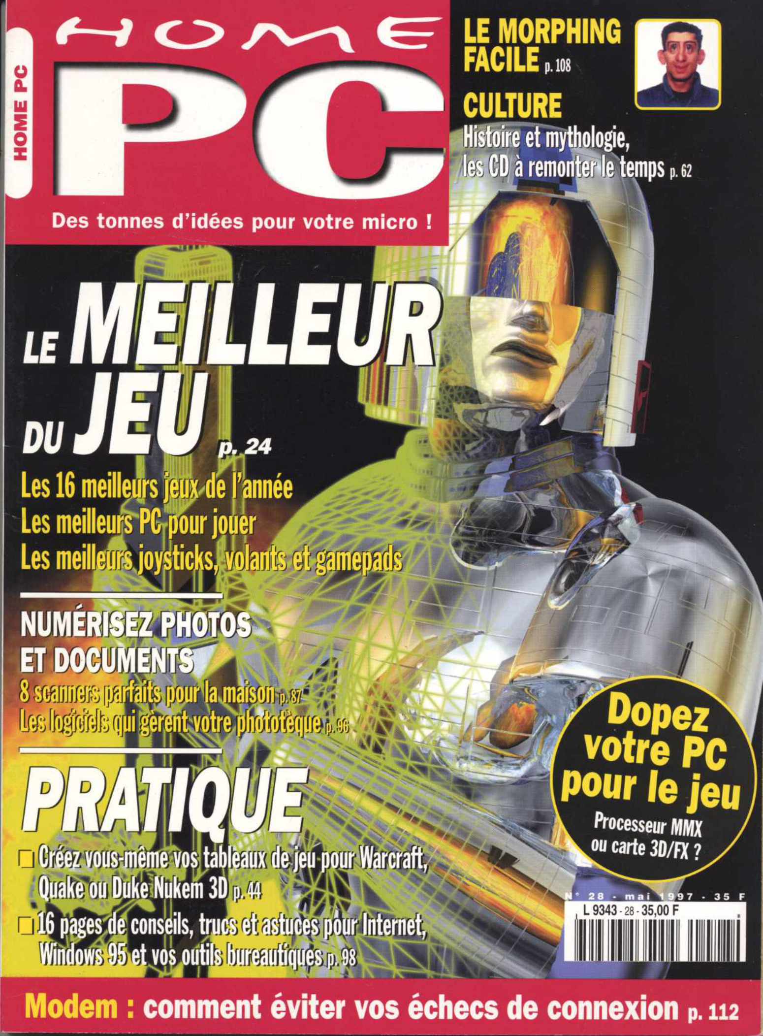 Première page de homepc numero28
