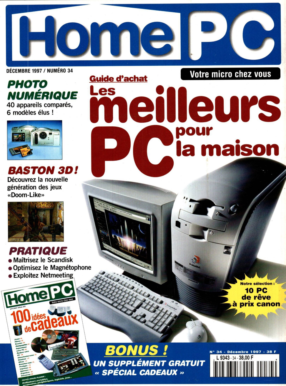 Première page de homepc numero34