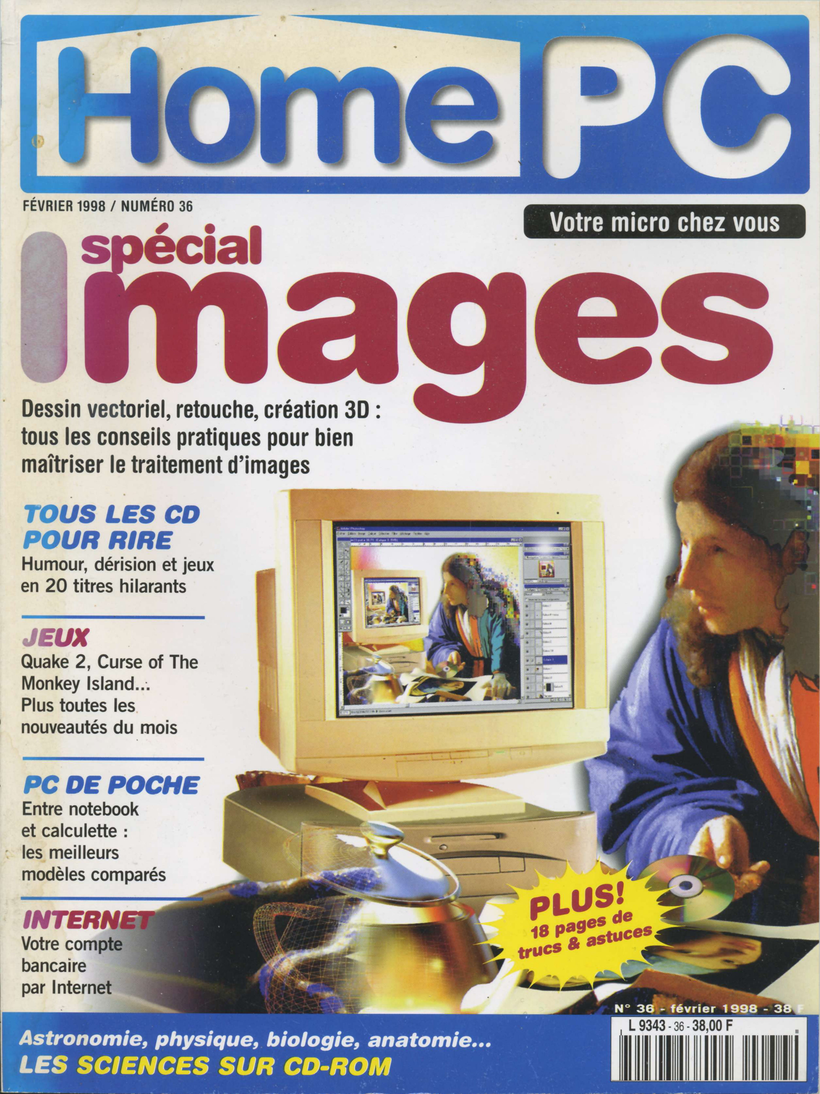 Première page de homepc numero36
