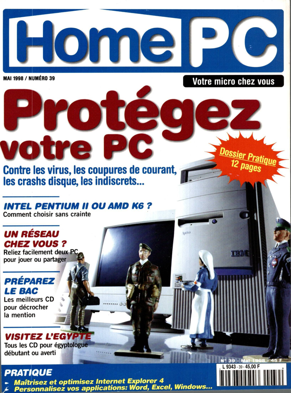 Première page de homepc numero39