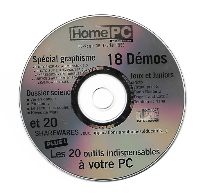 Première page de homepc numerocd36