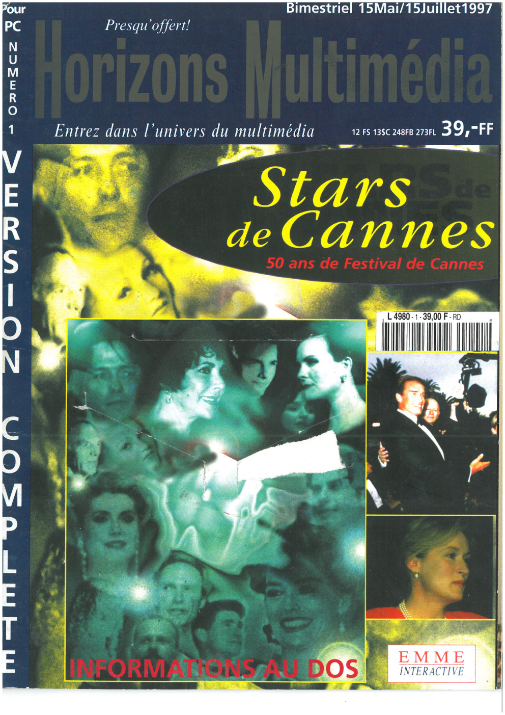 Première page de horizonsmultimedia numero01
