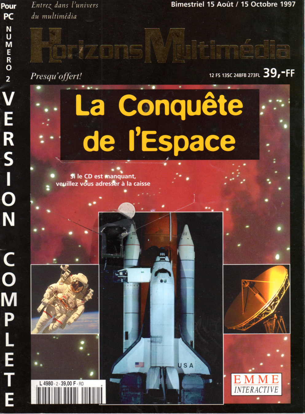 Première page de horizonsmultimedia numero02