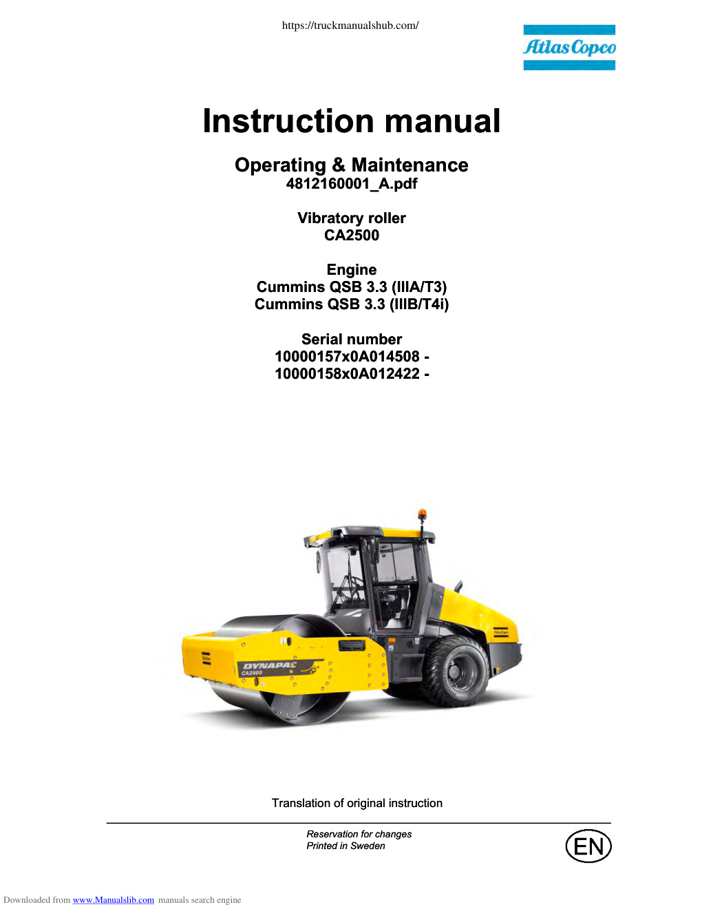 Première page de ManualsLib - Makes it easy to find manuals online!