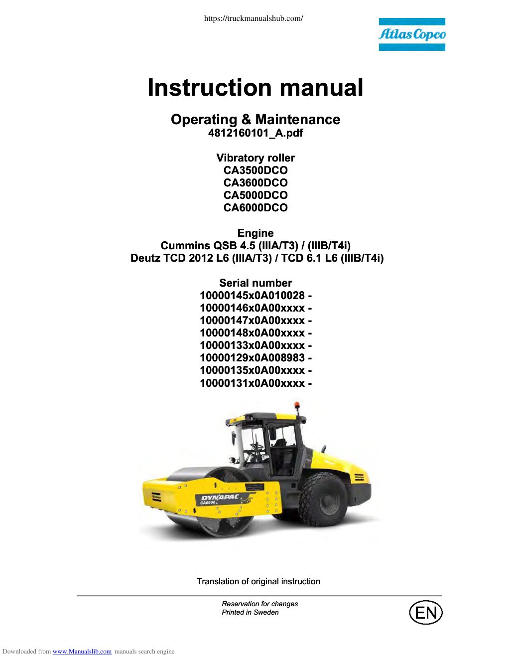 Première page de ManualsLib - Makes it easy to find manuals online!