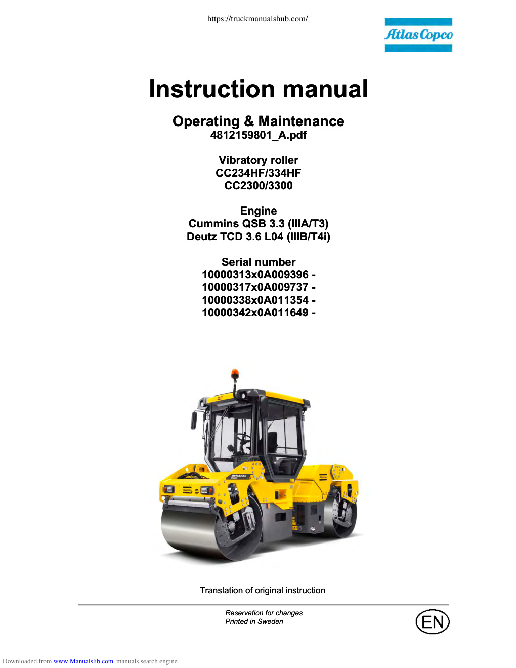 Première page de ManualsLib - Makes it easy to find manuals online!