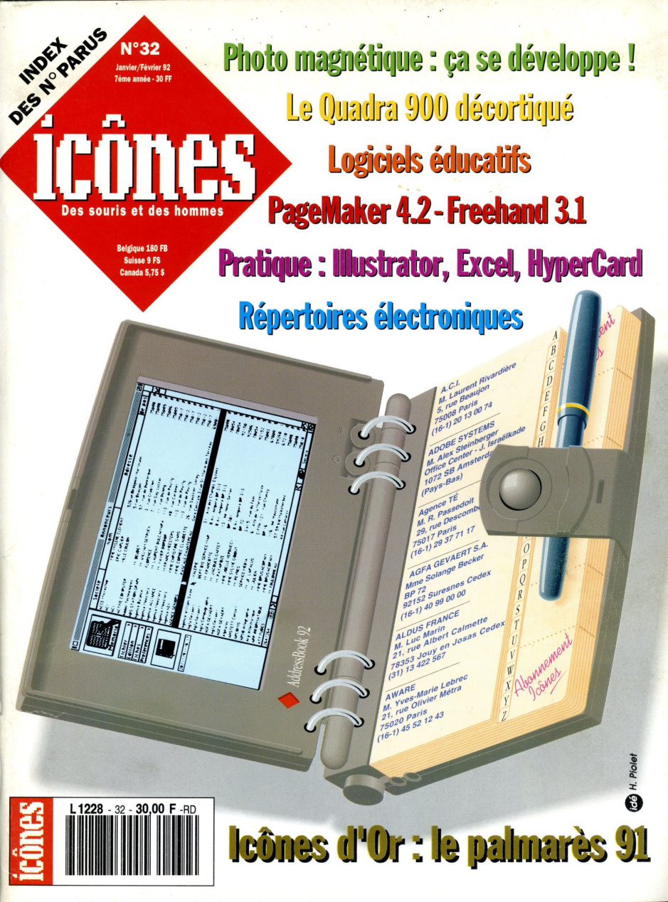 Première page de icones numero32