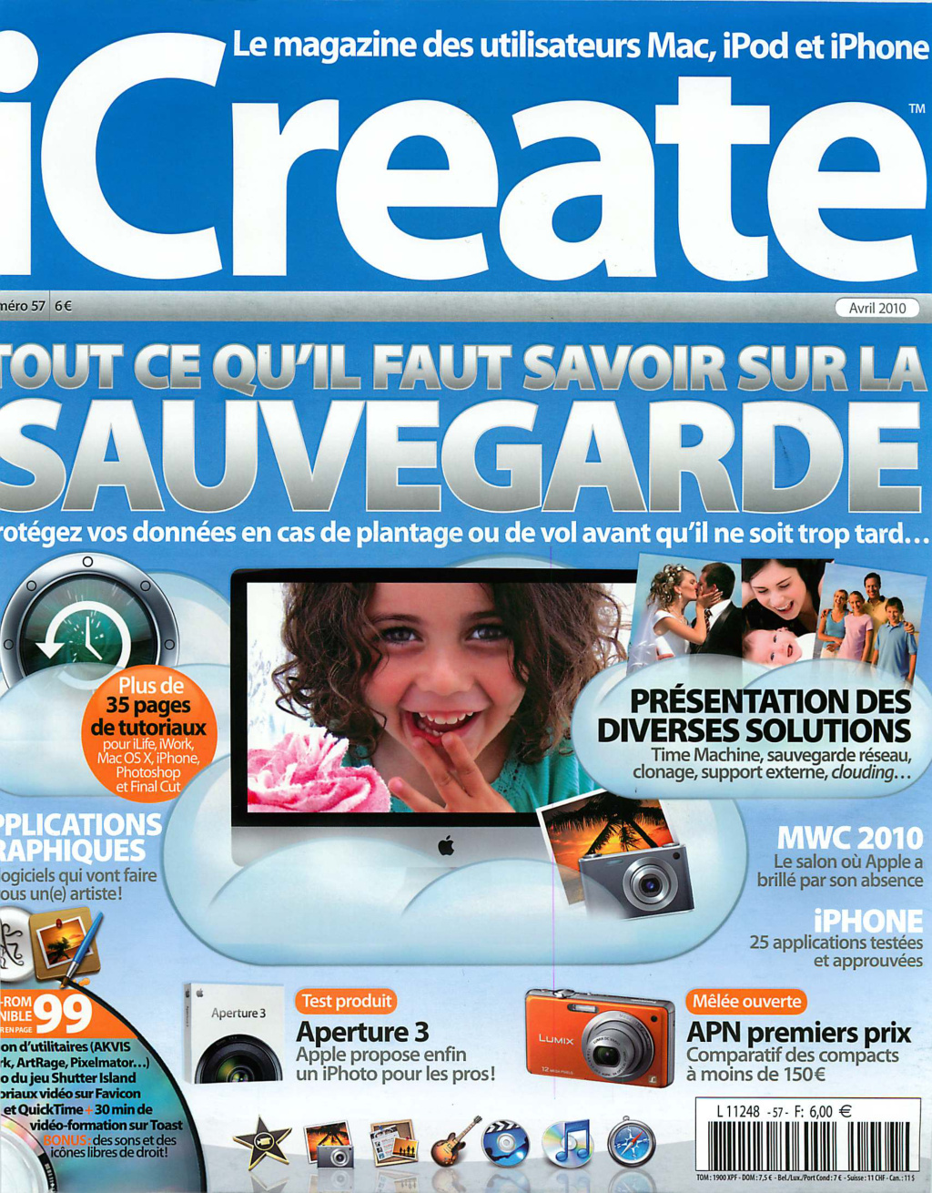 Première page de icreate numero057