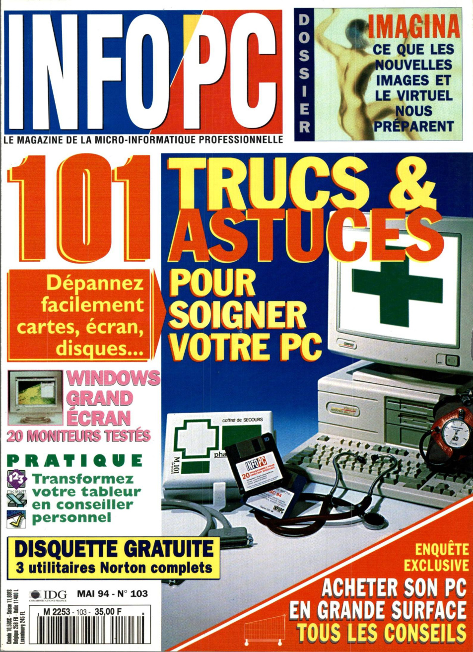 Première page de infopc numero103