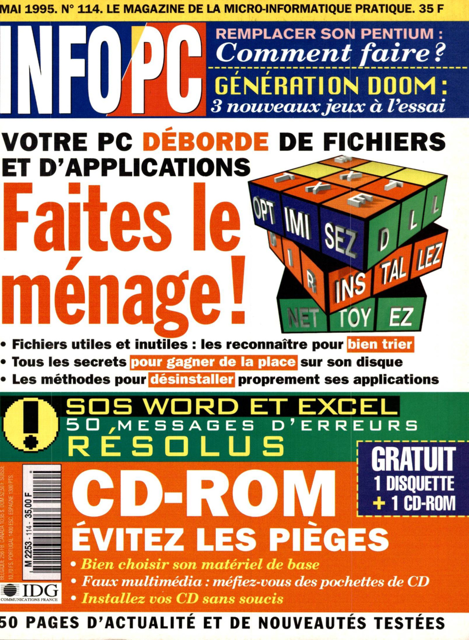 Première page de infopc numero114