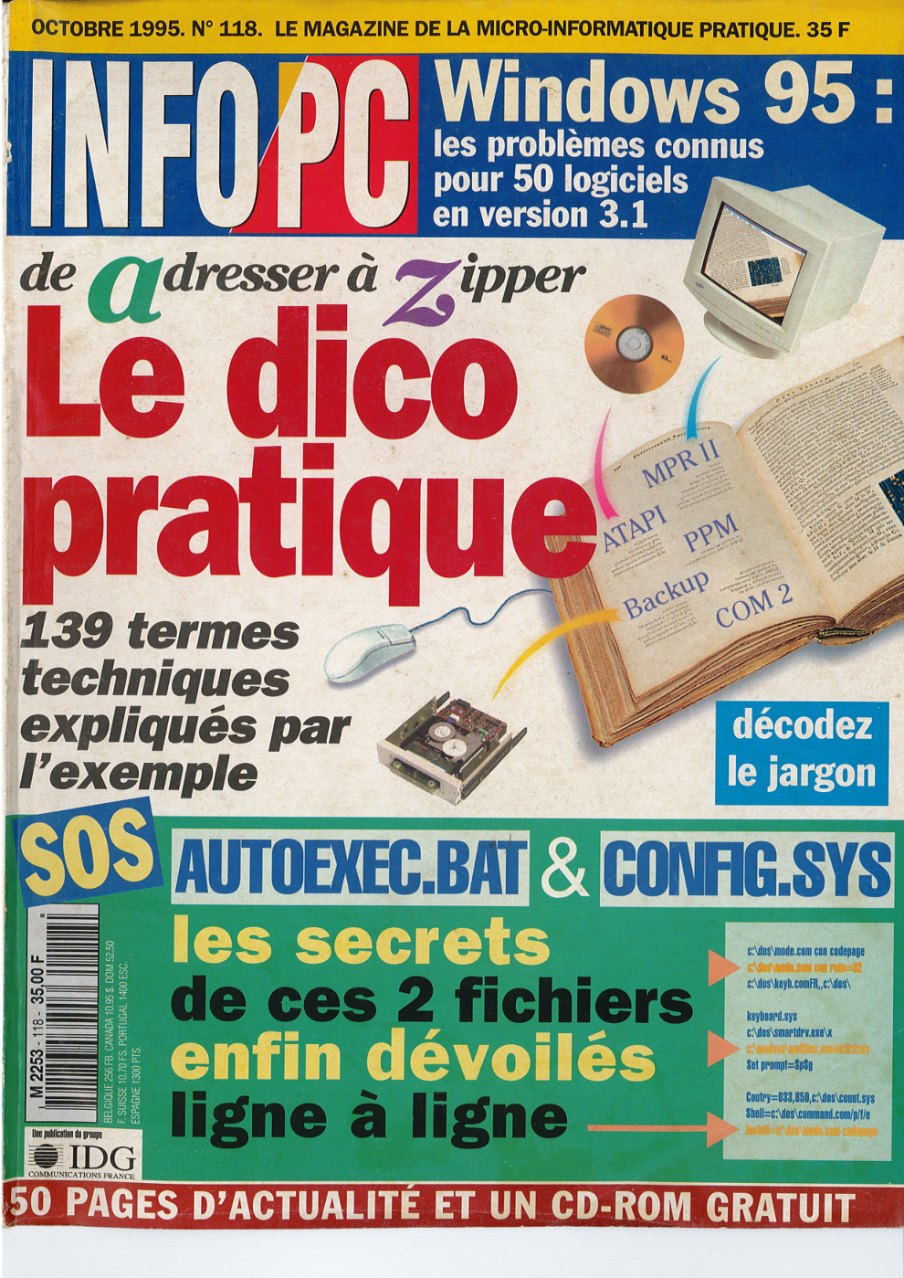 Première page de infopc numero118