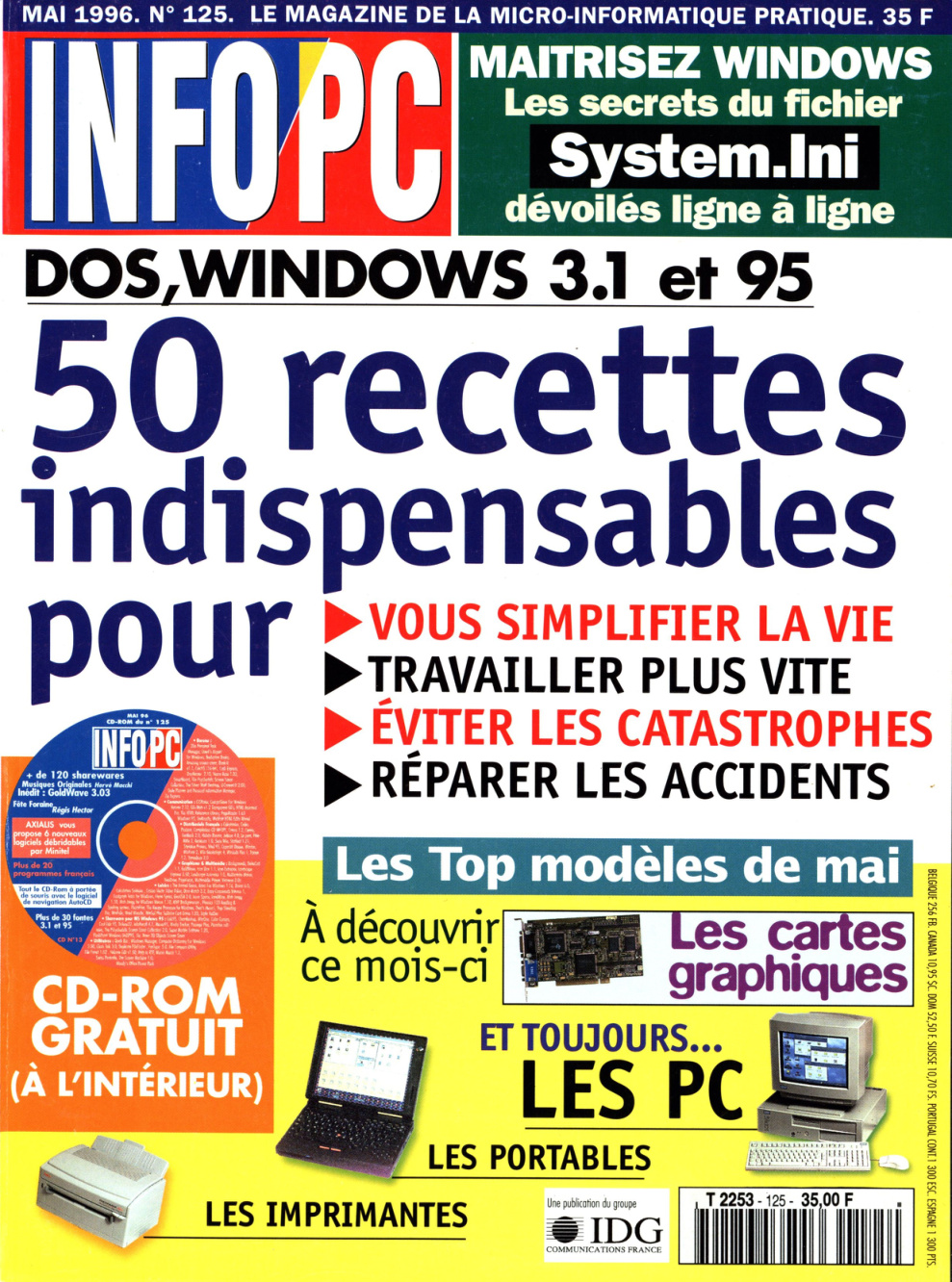 Première page de infopc numero125