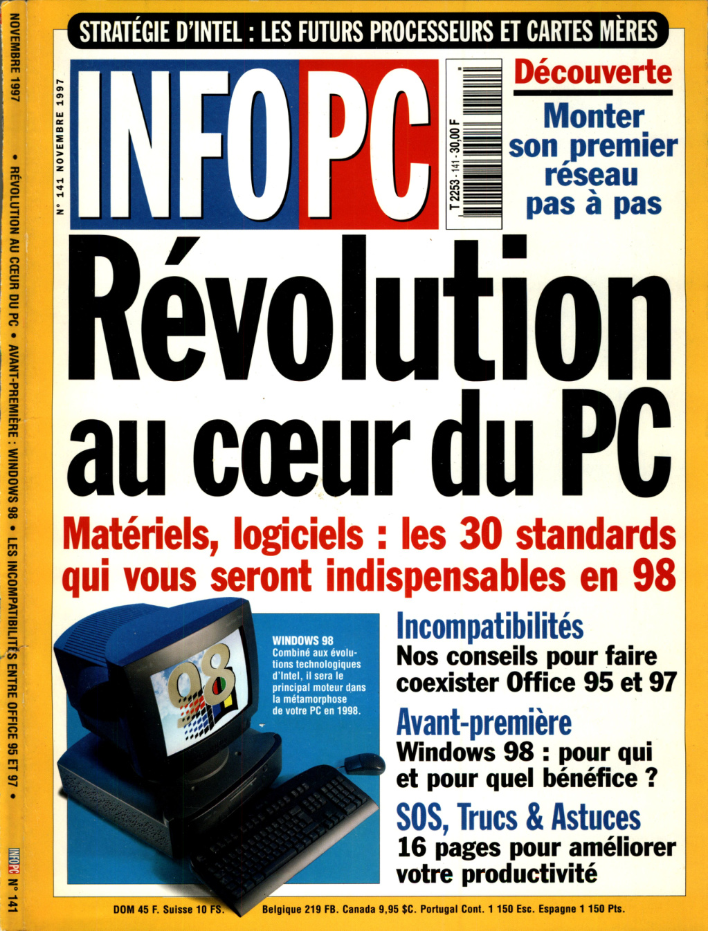 Première page de infopc numero141